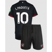 Maillot de football Réplique West Ham United Lucas Paqueta #10 Extérieur Enfant 2024-25 Manche Courte (+ Pantalon court)