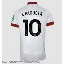 Maillot de football Réplique West Ham United Lucas Paqueta #10 Troisième 2024-25 Manche Courte