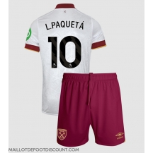 Maillot de football Réplique West Ham United Lucas Paqueta #10 Troisième Enfant 2024-25 Manche Courte (+ Pantalon court)