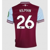 Maillot de football Réplique West Ham United Max Kilman #26 Domicile 2024-25 Manche Courte