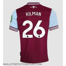 Maillot de football Réplique West Ham United Max Kilman #26 Domicile 2024-25 Manche Courte