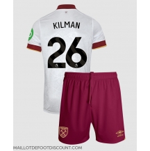 Maillot de football Réplique West Ham United Max Kilman #26 Troisième Enfant 2024-25 Manche Courte (+ Pantalon court)