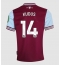 Maillot de football Réplique West Ham United Mohammed Kudus #14 Domicile 2024-25 Manche Courte