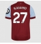 Maillot de football Réplique West Ham United Nayef Aguerd #27 Domicile 2023-24 Manche Courte