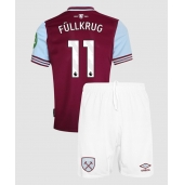 Maillot de football Réplique West Ham United Niclas Fullkrug #11 Domicile Enfant 2024-25 Manche Courte (+ Pantalon court)