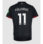 Maillot de football Réplique West Ham United Niclas Fullkrug #11 Extérieur 2024-25 Manche Courte