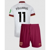 Maillot de football Réplique West Ham United Niclas Fullkrug #11 Troisième Enfant 2024-25 Manche Courte (+ Pantalon court)