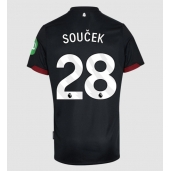 Maillot de football Réplique West Ham United Tomas Soucek #28 Extérieur 2024-25 Manche Courte