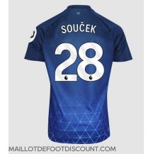 Maillot de football Réplique West Ham United Tomas Soucek #28 Troisième 2023-24 Manche Courte