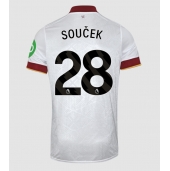 Maillot de football Réplique West Ham United Tomas Soucek #28 Troisième 2024-25 Manche Courte