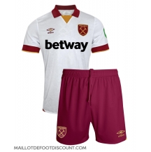 Maillot de football Réplique West Ham United Troisième Enfant 2024-25 Manche Courte (+ Pantalon court)