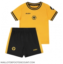 Maillot de football Réplique Wolves Domicile Enfant 2024-25 Manche Courte (+ Pantalon court)