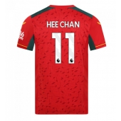 Maillot de football Réplique Wolves Hee-chan Hwang #11 Extérieur 2023-24 Manche Courte