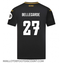 Maillot de football Réplique Wolves Jean-Ricner Bellegarde #27 Extérieur 2024-25 Manche Courte