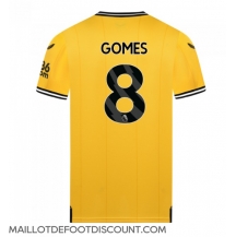 Maillot de football Réplique Wolves Joao Gomes #8 Domicile 2023-24 Manche Courte