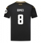 Maillot de football Réplique Wolves Joao Gomes #8 Extérieur 2024-25 Manche Courte