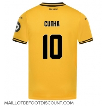 Maillot de football Réplique Wolves Matheus Cunha #10 Domicile 2024-25 Manche Courte