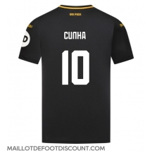 Maillot de football Réplique Wolves Matheus Cunha #10 Extérieur 2024-25 Manche Courte