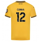 Maillot de football Réplique Wolves Matheus Cunha #12 Domicile 2024-25 Manche Courte