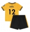 Maillot de football Réplique Wolves Matheus Cunha #12 Domicile Enfant 2024-25 Manche Courte (+ Pantalon court)