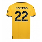 Maillot de football Réplique Wolves Nelson Semedo #22 Domicile 2023-24 Manche Courte