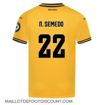 Maillot de football Réplique Wolves Nelson Semedo #22 Domicile 2024-25 Manche Courte