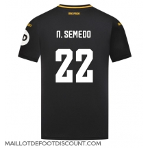 Maillot de football Réplique Wolves Nelson Semedo #22 Extérieur 2024-25 Manche Courte