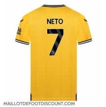 Maillot de football Réplique Wolves Pedro Neto #7 Domicile 2023-24 Manche Courte