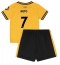 Maillot de football Réplique Wolves Pedro Neto #7 Domicile Enfant 2024-25 Manche Courte (+ Pantalon court)