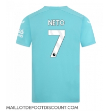 Maillot de football Réplique Wolves Pedro Neto #7 Troisième 2023-24 Manche Courte