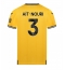 Maillot de football Réplique Wolves Rayan Ait-Nouri #3 Domicile 2023-24 Manche Courte