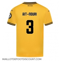 Maillot de football Réplique Wolves Rayan Ait-Nouri #3 Domicile 2024-25 Manche Courte