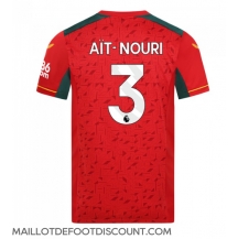 Maillot de football Réplique Wolves Rayan Ait-Nouri #3 Extérieur 2023-24 Manche Courte