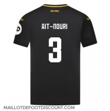 Maillot de football Réplique Wolves Rayan Ait-Nouri #3 Extérieur 2024-25 Manche Courte