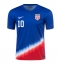 Maillot de football Réplique États-Unis Christian Pulisic #10 Extérieur Copa America 2024 Manche Courte