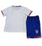 Maillot de football Réplique États-Unis Domicile Enfant Copa America 2024 Manche Courte (+ Pantalon court)