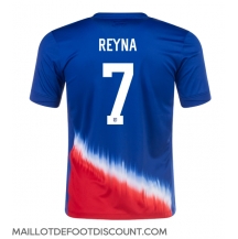 Maillot de football Réplique États-Unis Giovanni Reyna #7 Extérieur Copa America 2024 Manche Courte