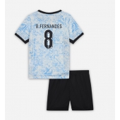 Maillot de football Réplique le Portugal Bruno Fernandes #8 Extérieur Enfant Europe 2024 Manche Courte (+ Pantalon court)