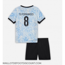 Maillot de football Réplique le Portugal Bruno Fernandes #8 Extérieur Enfant Europe 2024 Manche Courte (+ Pantalon court)