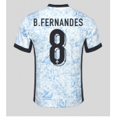 Maillot de football Réplique le Portugal Bruno Fernandes #8 Extérieur Europe 2024 Manche Courte