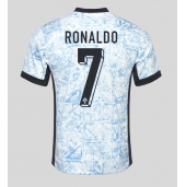 Maillot de football Réplique le Portugal Cristiano Ronaldo #7 Extérieur Europe 2024 Manche Courte