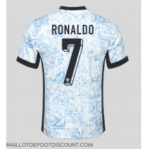 Maillot de football Réplique le Portugal Cristiano Ronaldo #7 Extérieur Europe 2024 Manche Courte