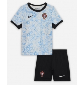 Maillot de football Réplique le Portugal Extérieur Enfant Europe 2024 Manche Courte (+ Pantalon court)