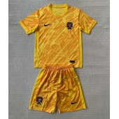 Maillot de football Réplique le Portugal Gardien de but Extérieur Enfant Europe 2024 Manche Courte (+ Pantalon court)