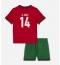 Maillot de football Réplique le Portugal Goncalo Inacio #14 Domicile Enfant Europe 2024 Manche Courte (+ Pantalon court)