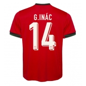 Maillot de football Réplique le Portugal Goncalo Inacio #14 Domicile Europe 2024 Manche Courte