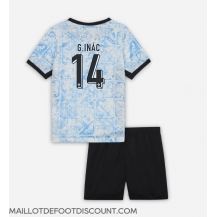 Maillot de football Réplique le Portugal Goncalo Inacio #14 Extérieur Enfant Europe 2024 Manche Courte (+ Pantalon court)