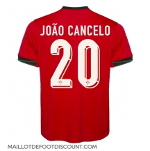 Maillot de football Réplique le Portugal Joao Cancelo #20 Domicile Europe 2024 Manche Courte