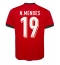 Maillot de football Réplique le Portugal Nuno Mendes #19 Domicile Europe 2024 Manche Courte