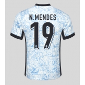 Maillot de football Réplique le Portugal Nuno Mendes #19 Extérieur Europe 2024 Manche Courte